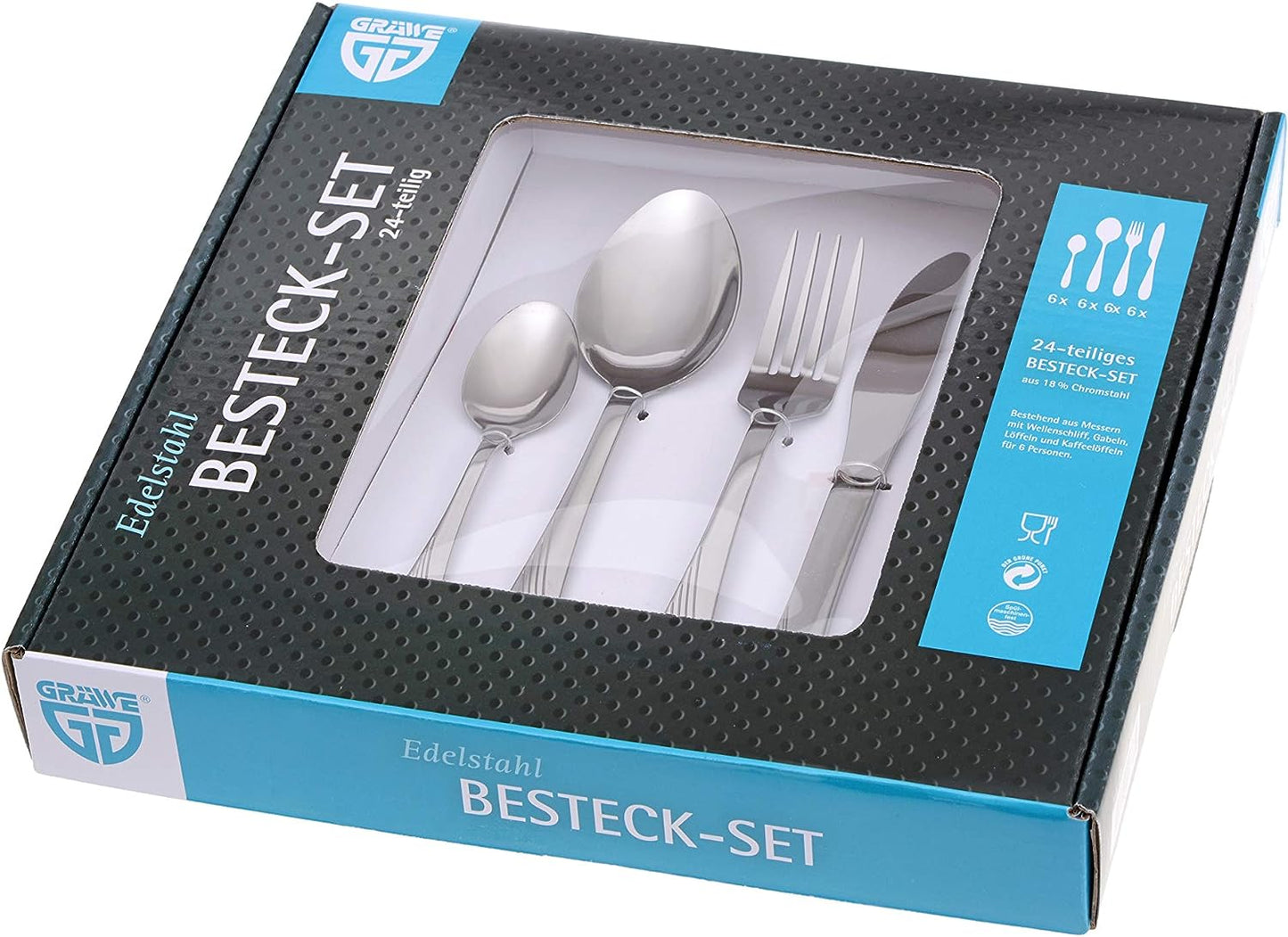 Besteckset, 30-teilig
