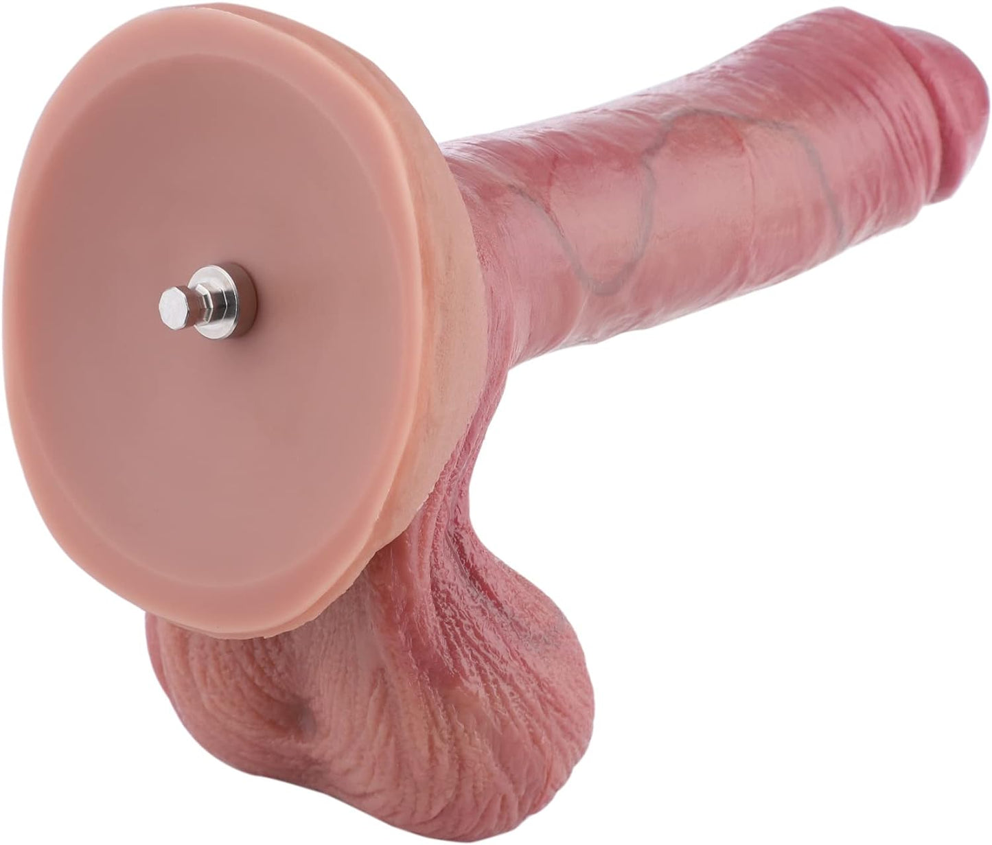 Realistischer Dildo, 10,2''Silikondildo mit Kugeln