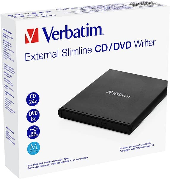 Externer Slimline CD-DVD-Brenner