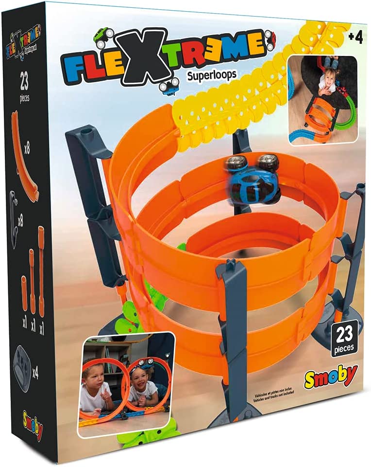 Smoby Flextreme Superlooping Set, Rennbahn