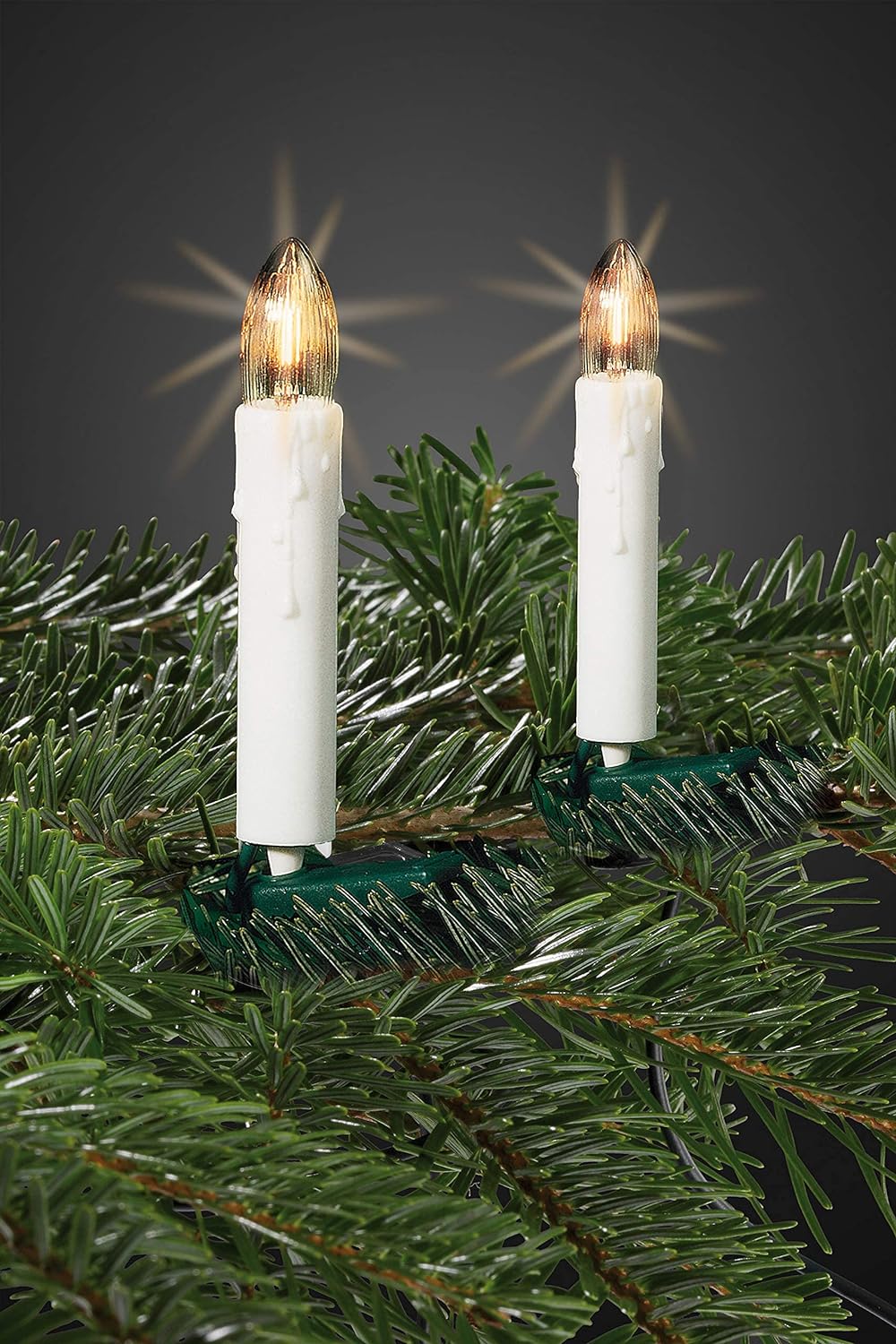 Weihnachtsbaumkerzen 613018, 30 Lichter / beleuchtet 1160 cm