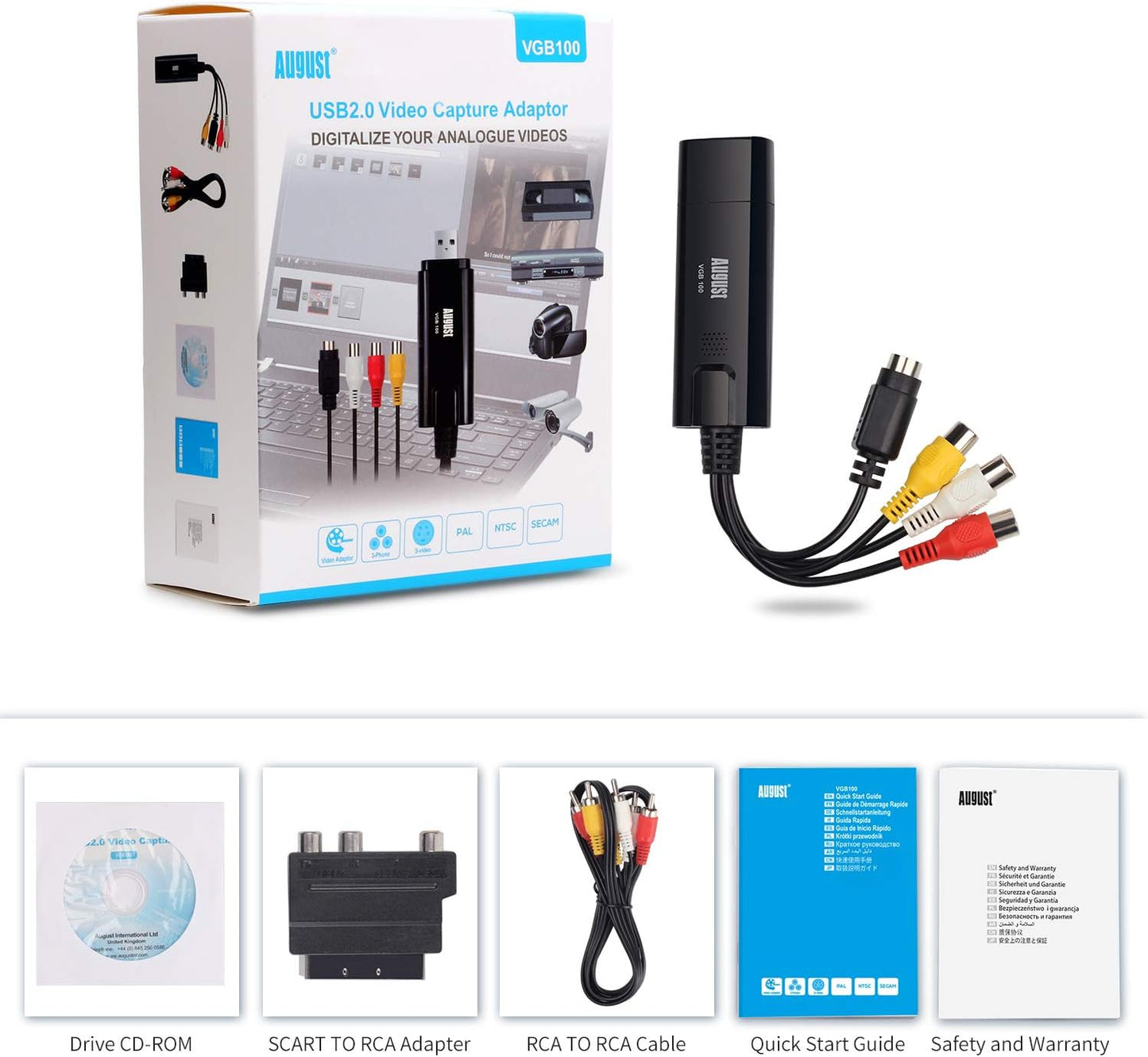 USB 2.0 Audio Video Konverter