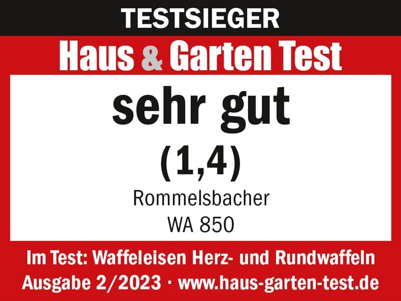 Waffelautomaten WA 850, Waffeleisen