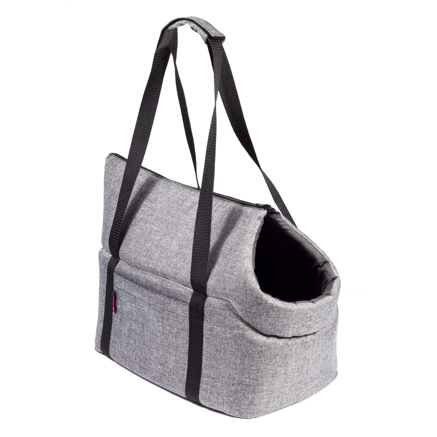 Hundetasche, L 34 x B 22 x H 26 cm, Grau