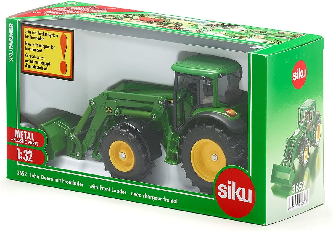 FARMER John Deere mit Frontlader, Modellfahrzeug