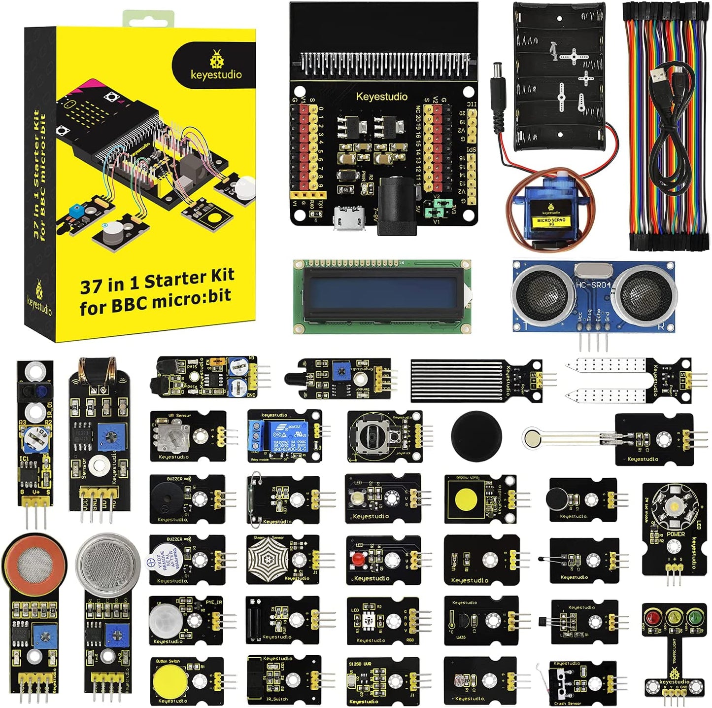 Microbit Starter Kit, BBC Mictro: Bit Starter-Set (ohne Board)