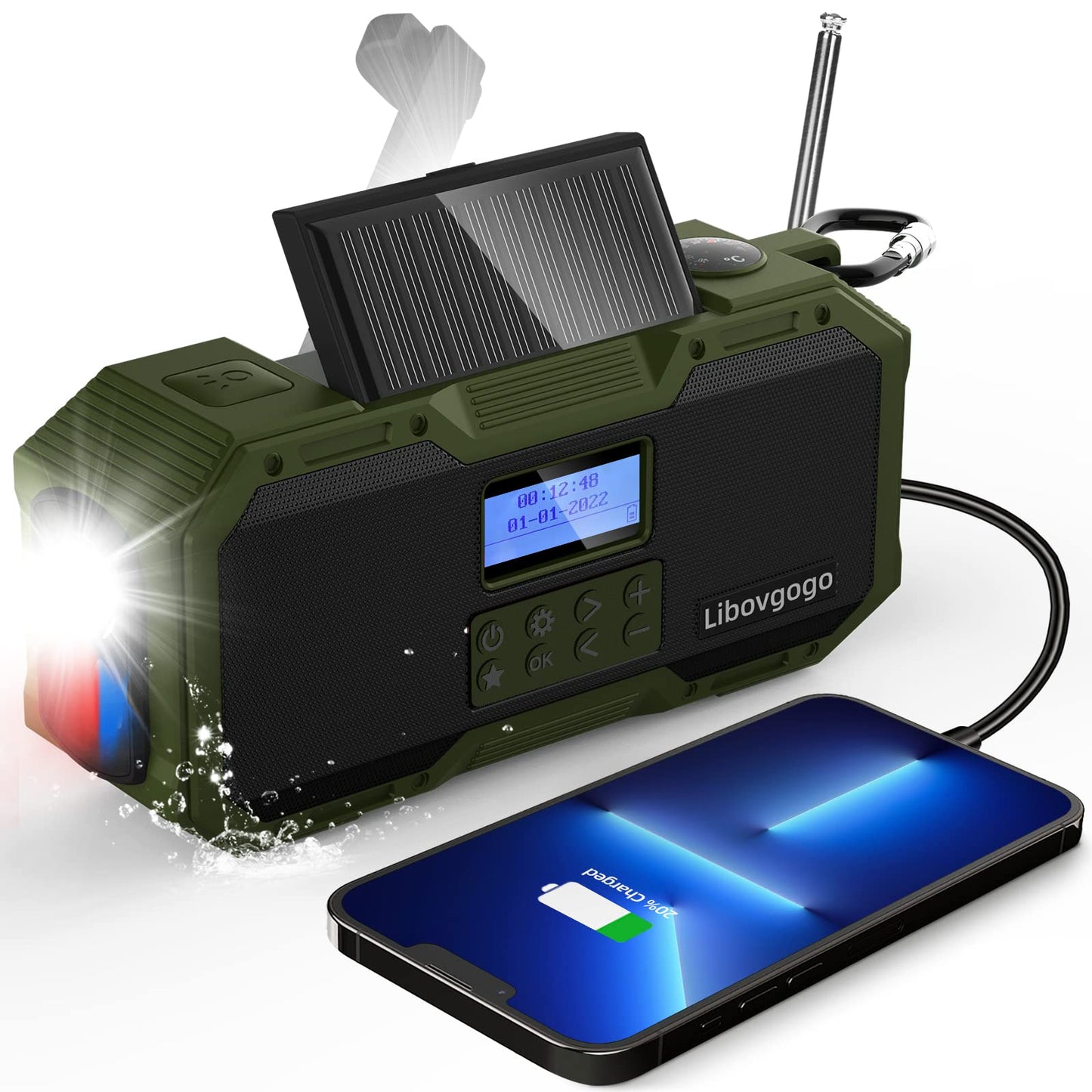 Kurbelradio DF-588D
