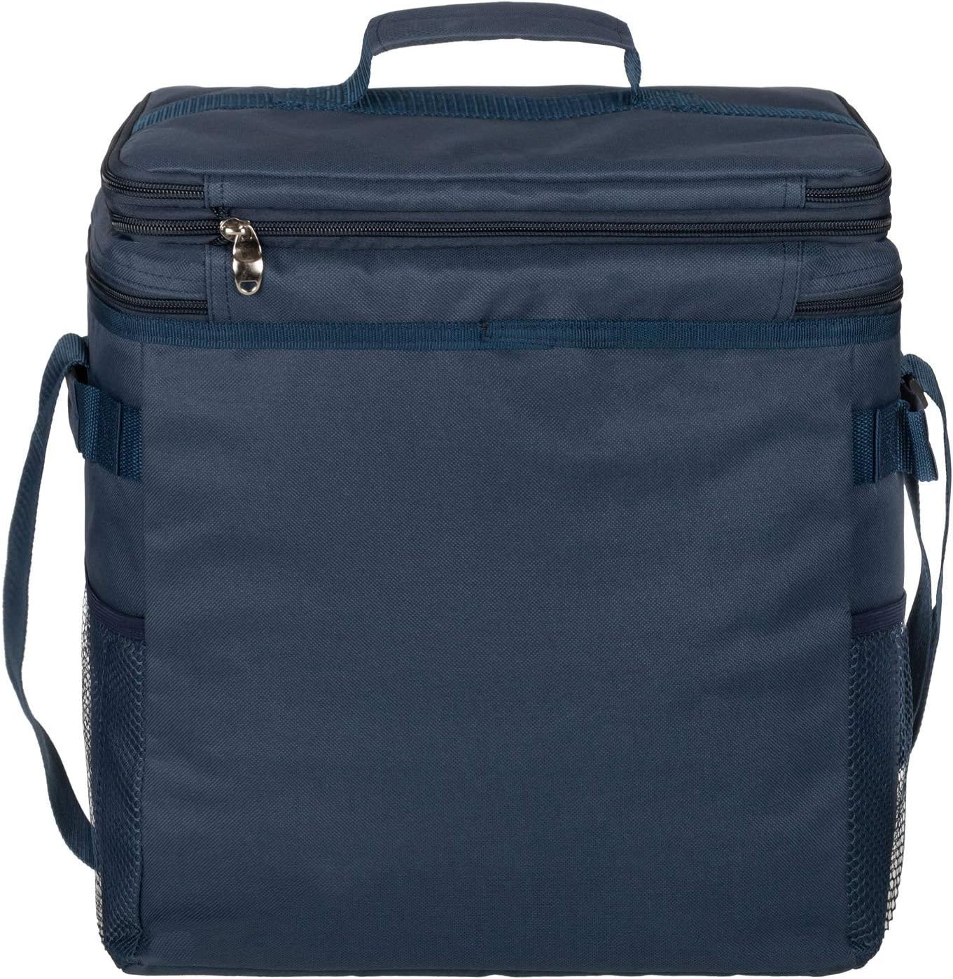Picknicktasche, Navy Blau Weiss