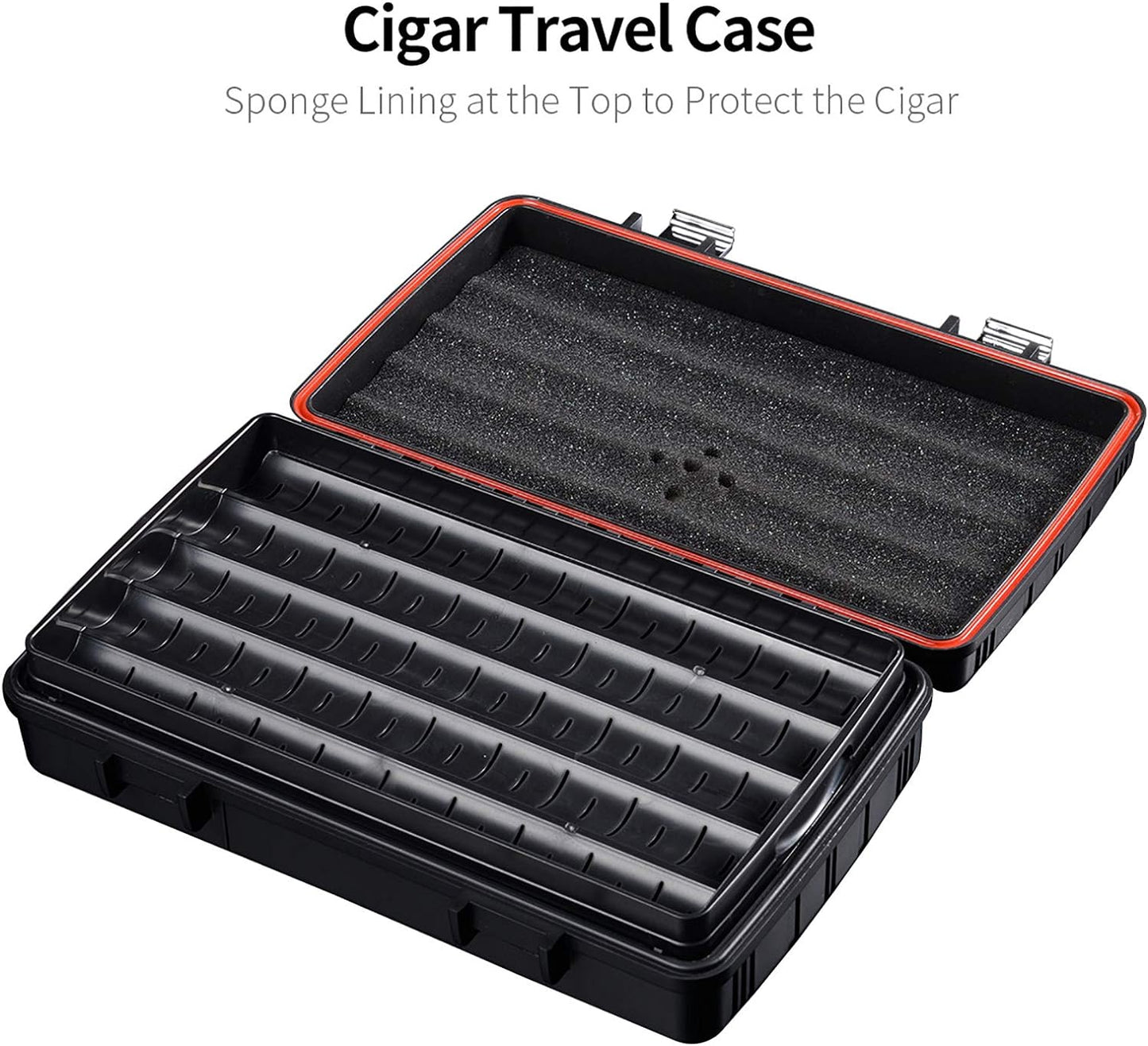 Zigarren Humidor, Rot