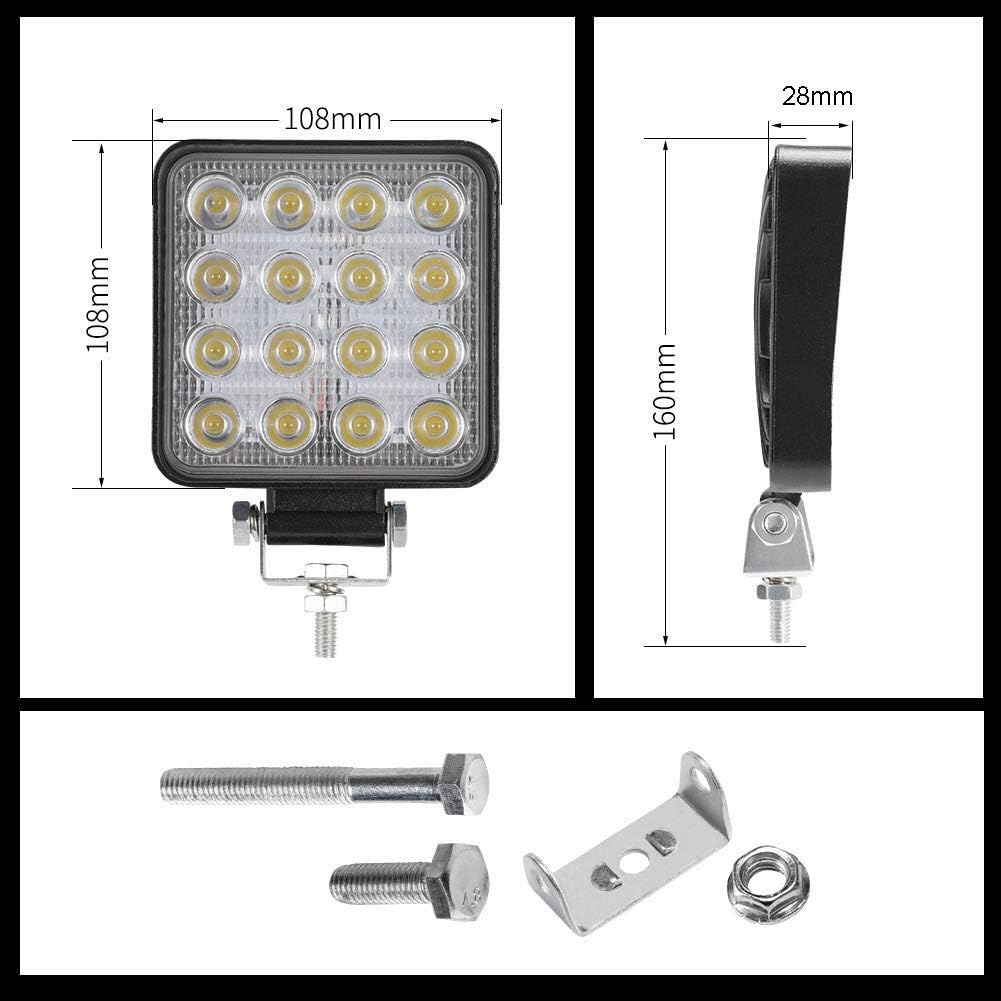 LED Arbeitsscheinwerfer, 4 Stücke