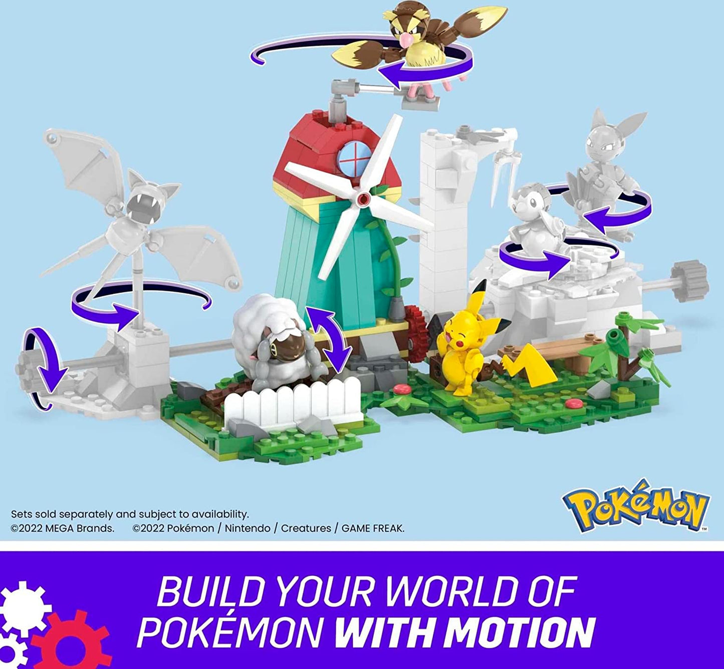 Pokémon - Windmühlen-Farm, Konstruktionsspielzeug