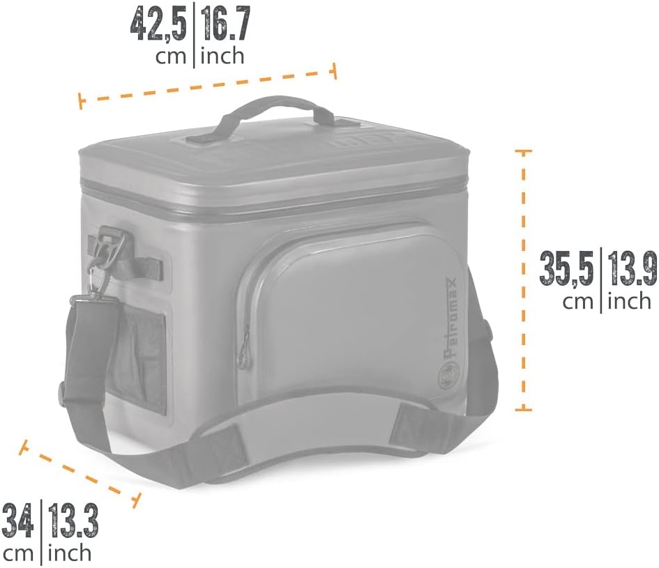Kühltasche, Grau, 22 Liter