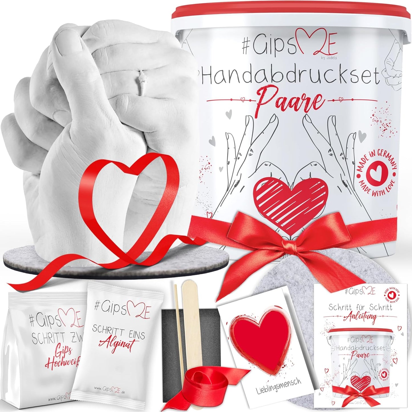 3D Handabdruck Set