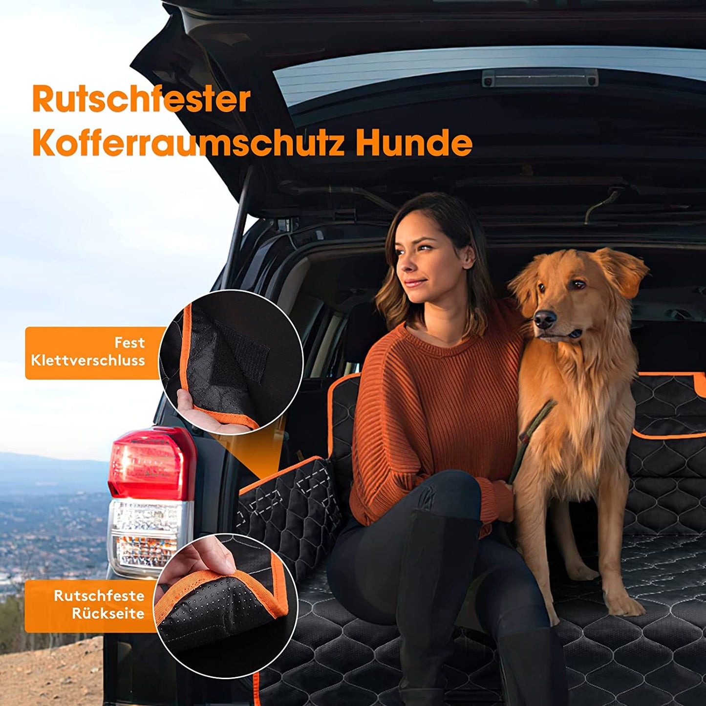 Kofferraumdecke mit Seitenschutz