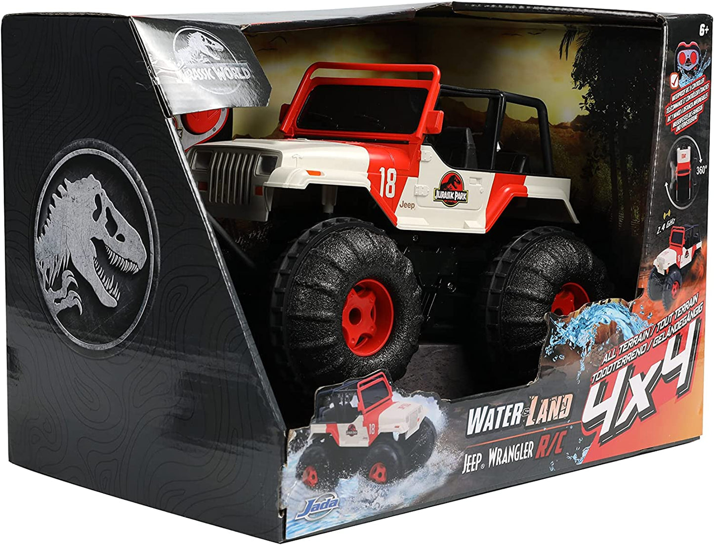 Jurassic Park RC Sea and Land Jeep Wrangler
