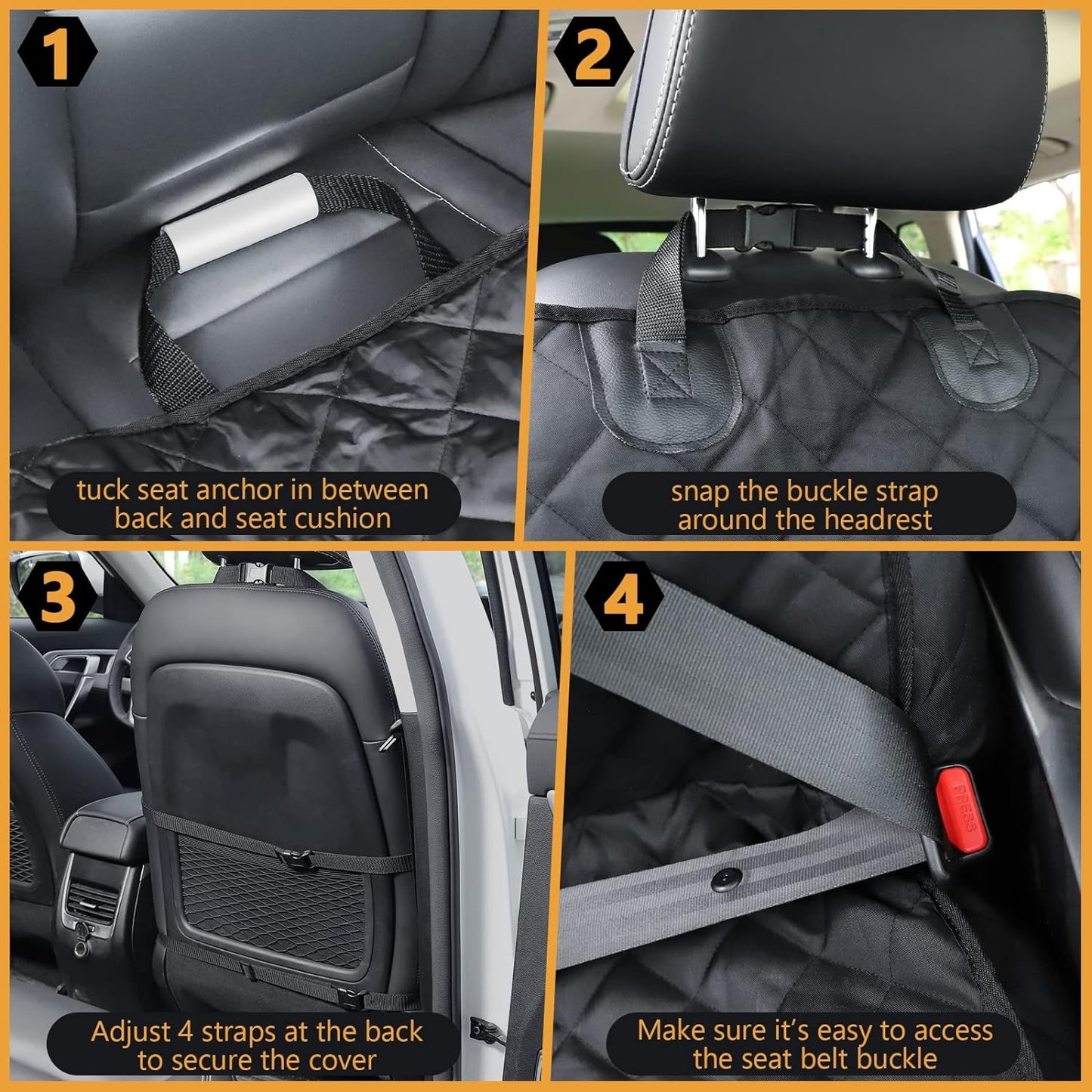 Auto Vordersitzbezug, Front Dog Car Seat