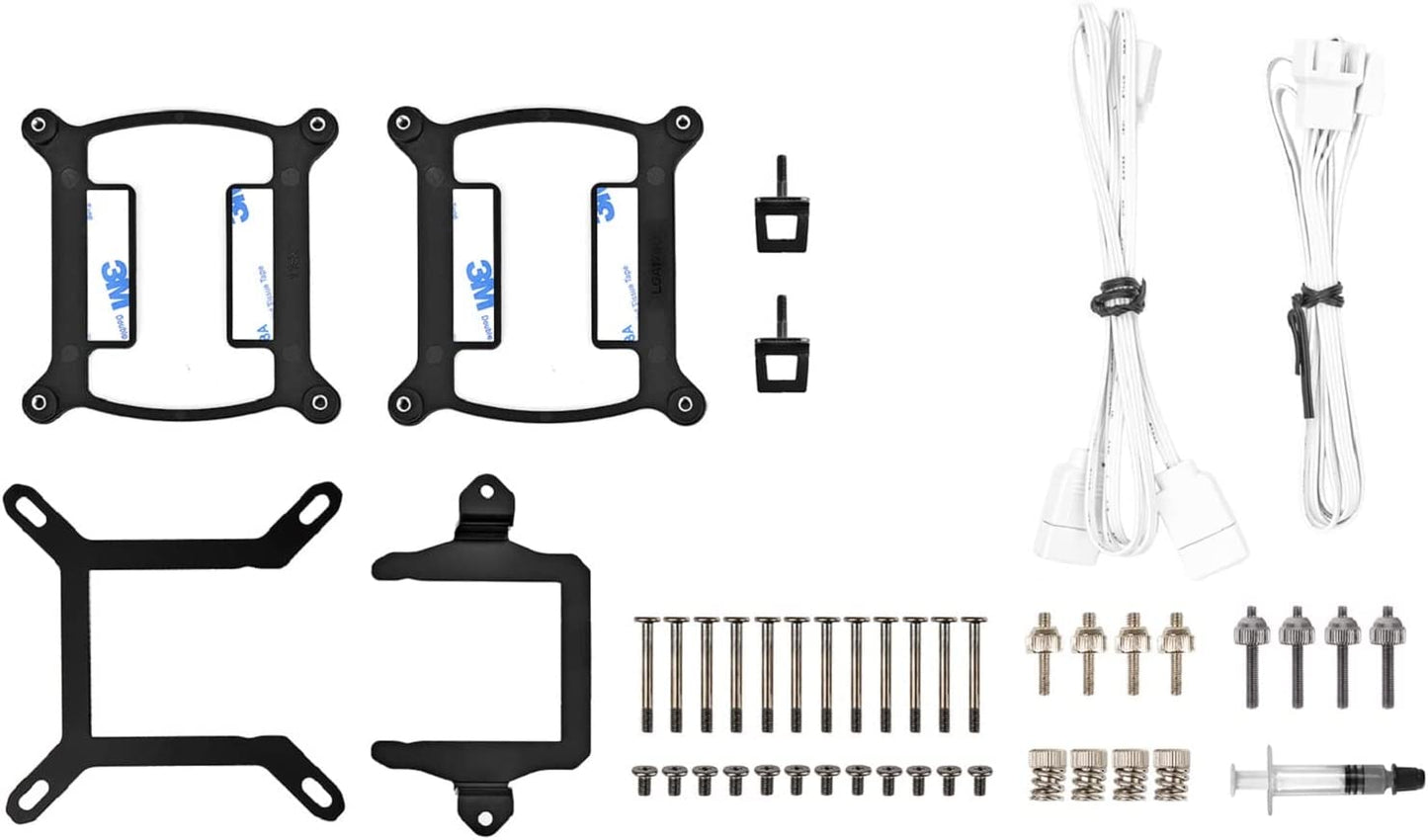 TH420 ARGB Sync All-In-One Liquid Cooler - Snow Edition 420mm, Wasserkühlung