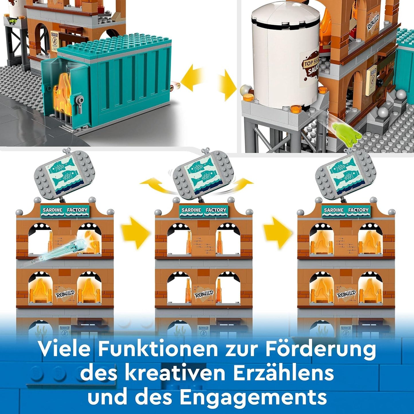 60321 City Feuerwehreinsatz mit Löschtruppe, Single