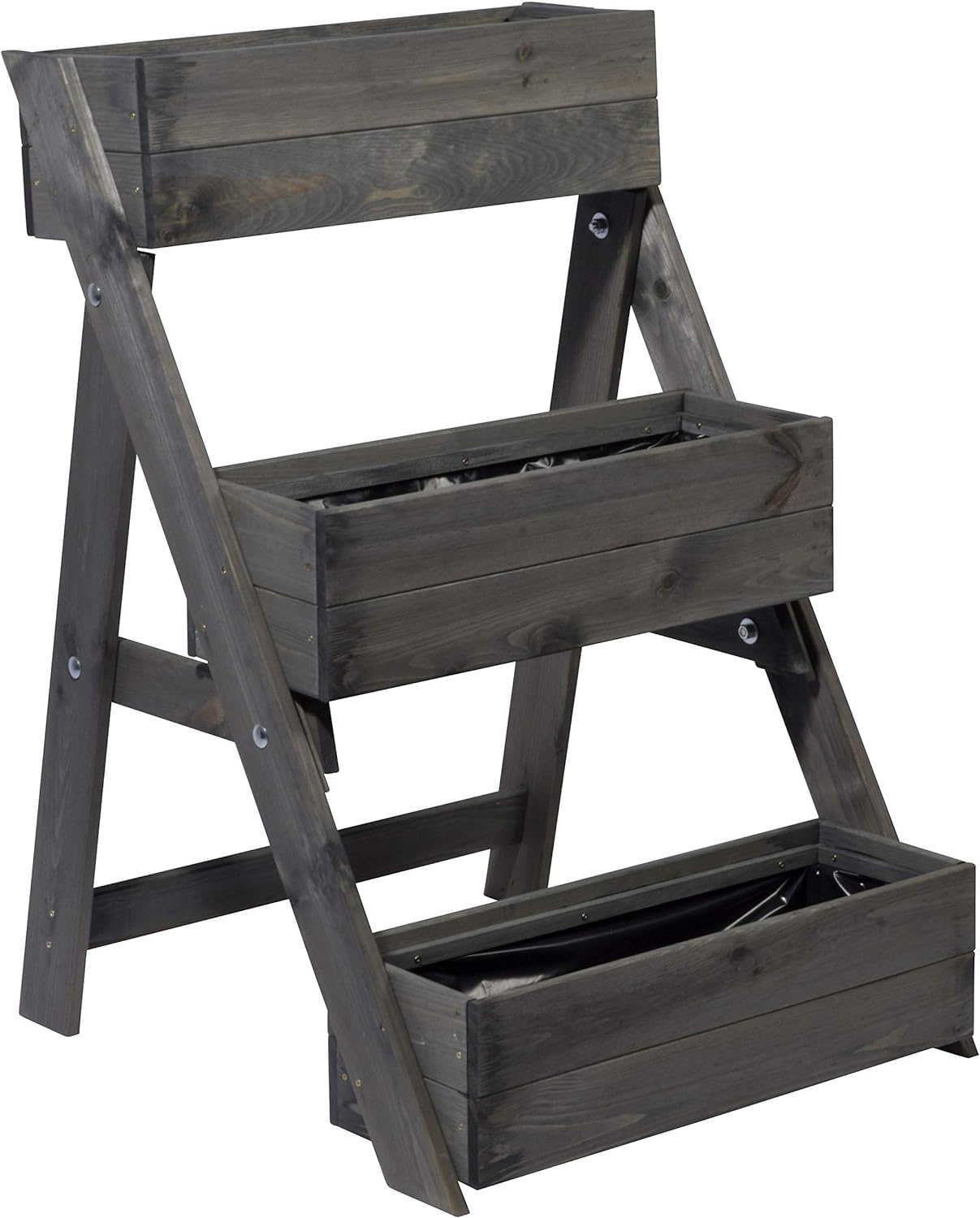 Pflanztreppe, Anthrazit
