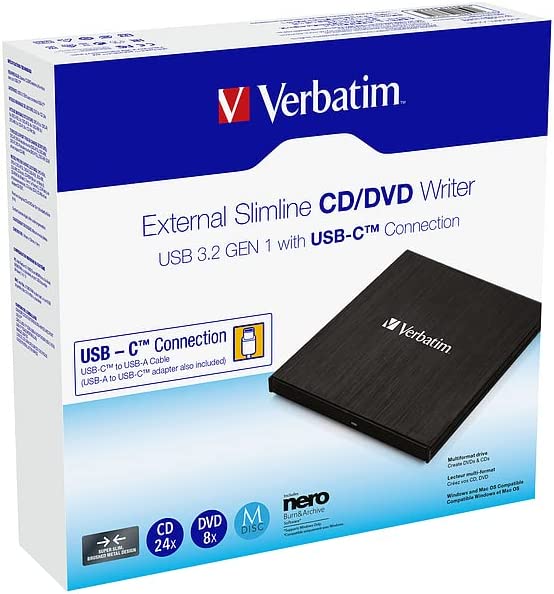 Externer Slimline CD-DVD-Brenner