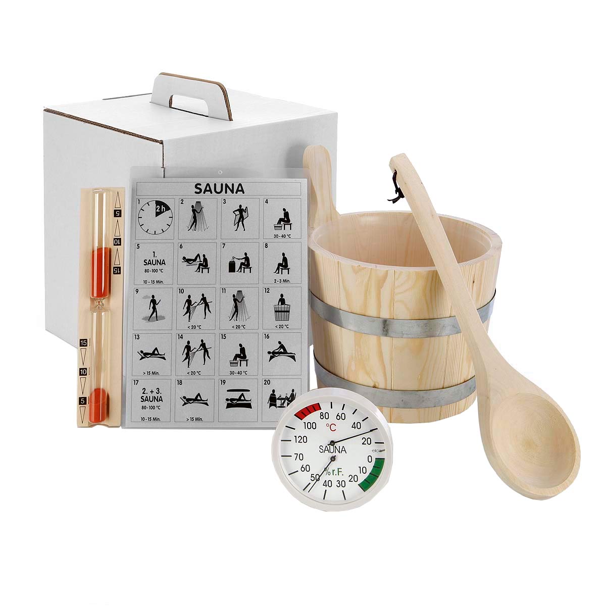 Sauna-Zubehör-Set