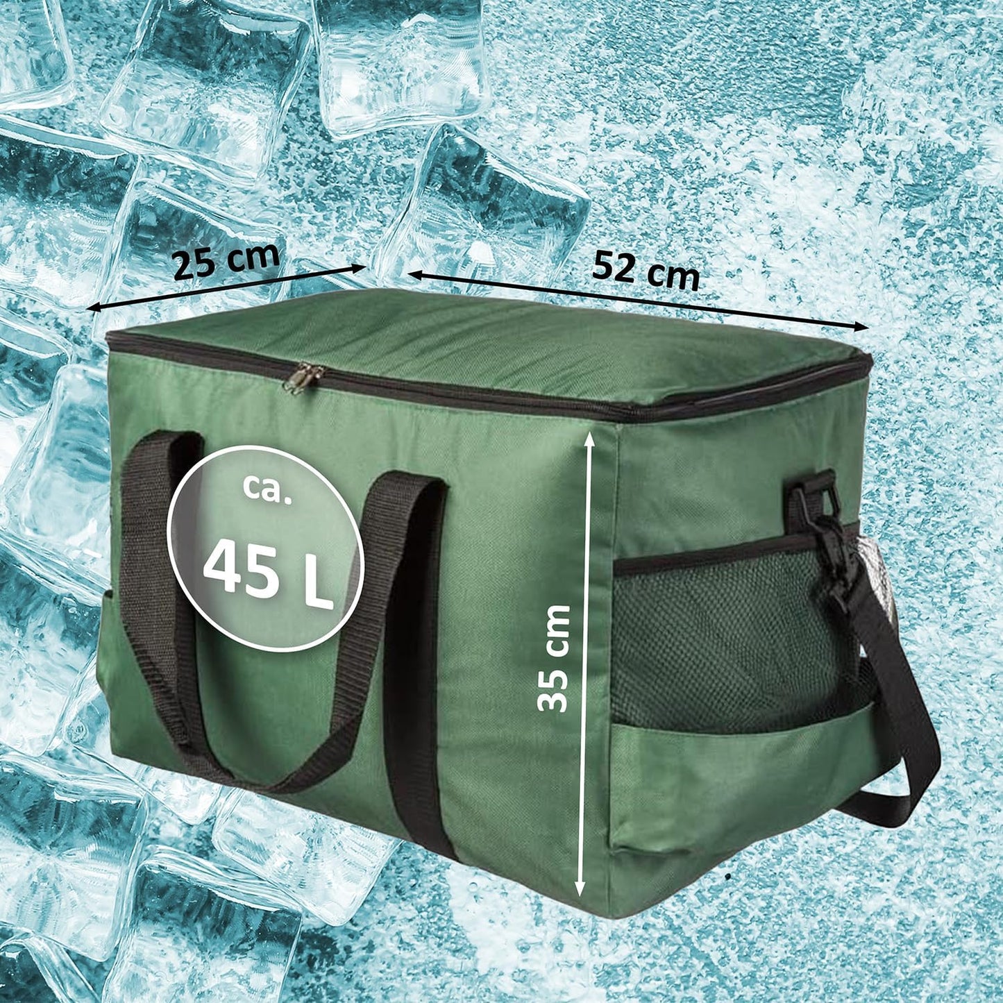 Kühltasche, 45 Liter - Grün