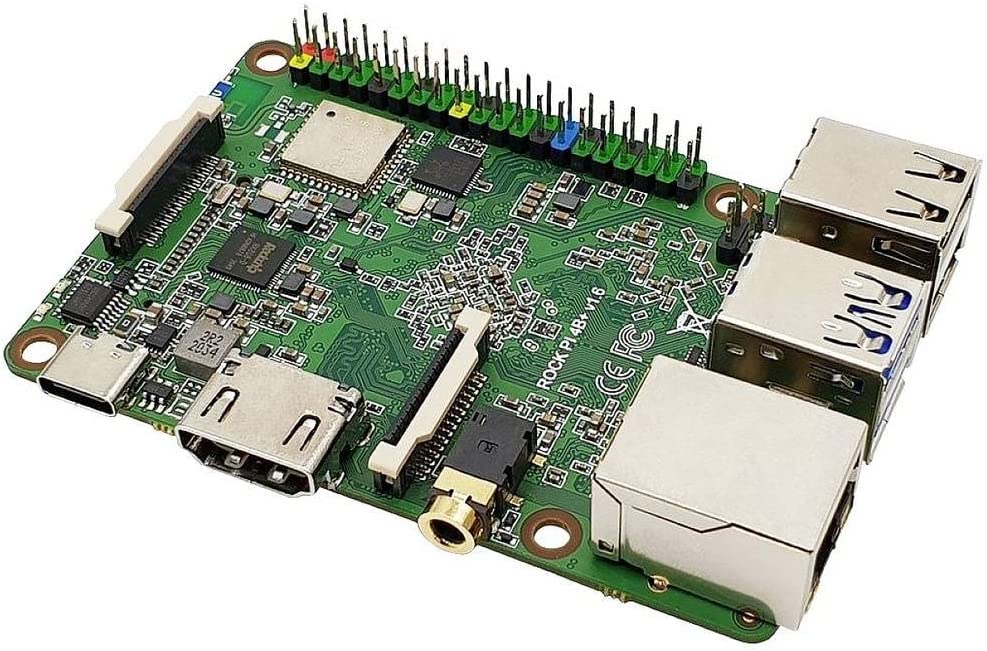 Rock PI 4 Model B, Mainboard