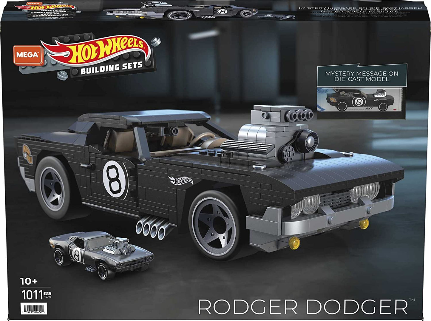 Hot Wheels Collector Rodger Dodger, Konstruktionsspielzeug