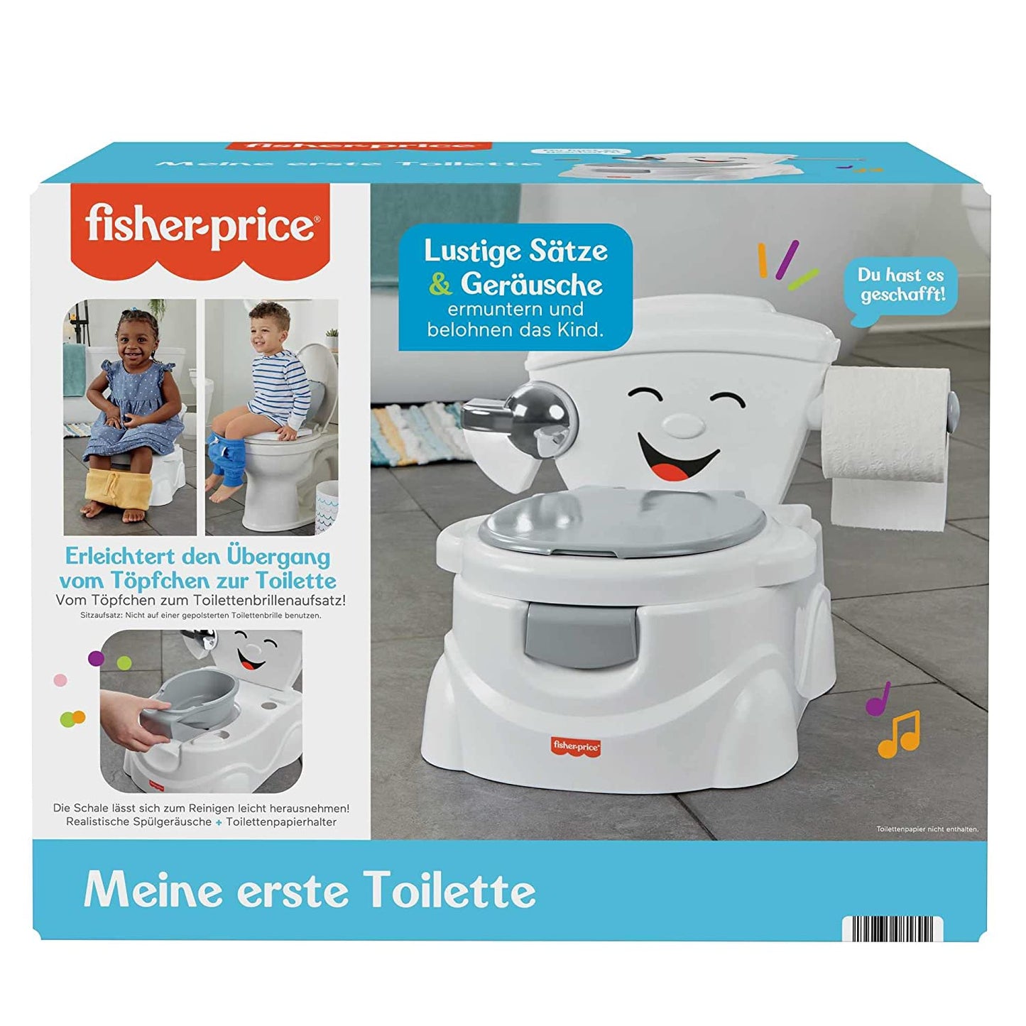 Meine erste Toilette