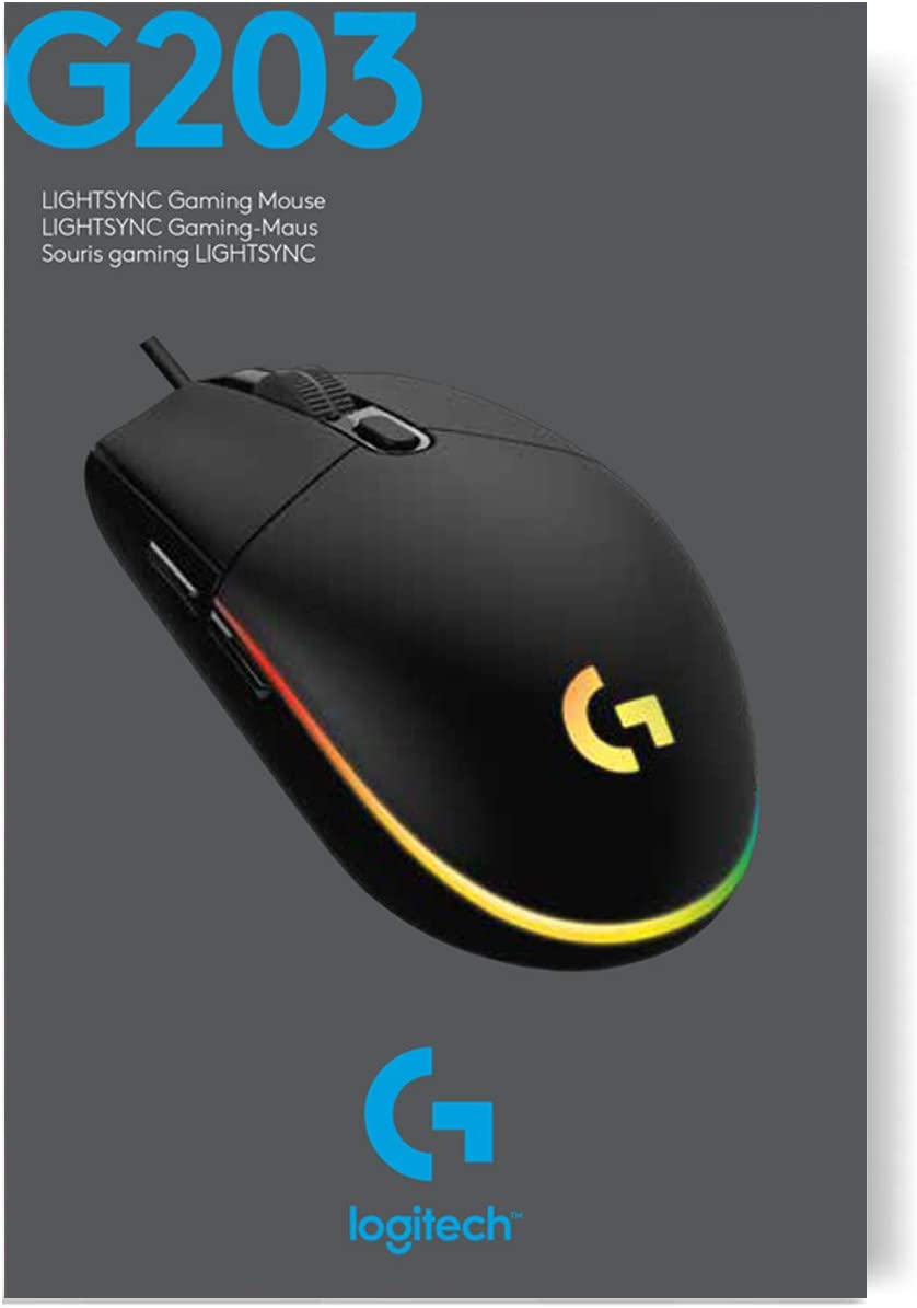 G203 LIGHTSYNC, Gaming-Maus