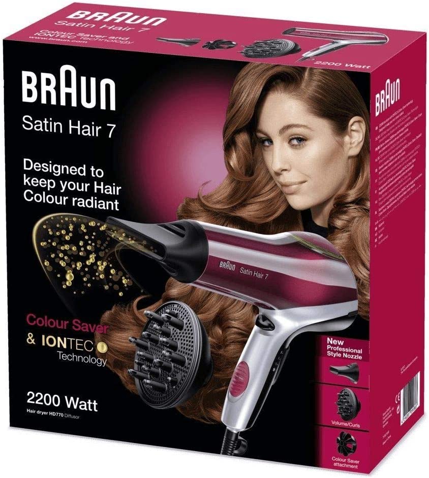 Satin Hair 7 Colour HD770, Haartrockner
