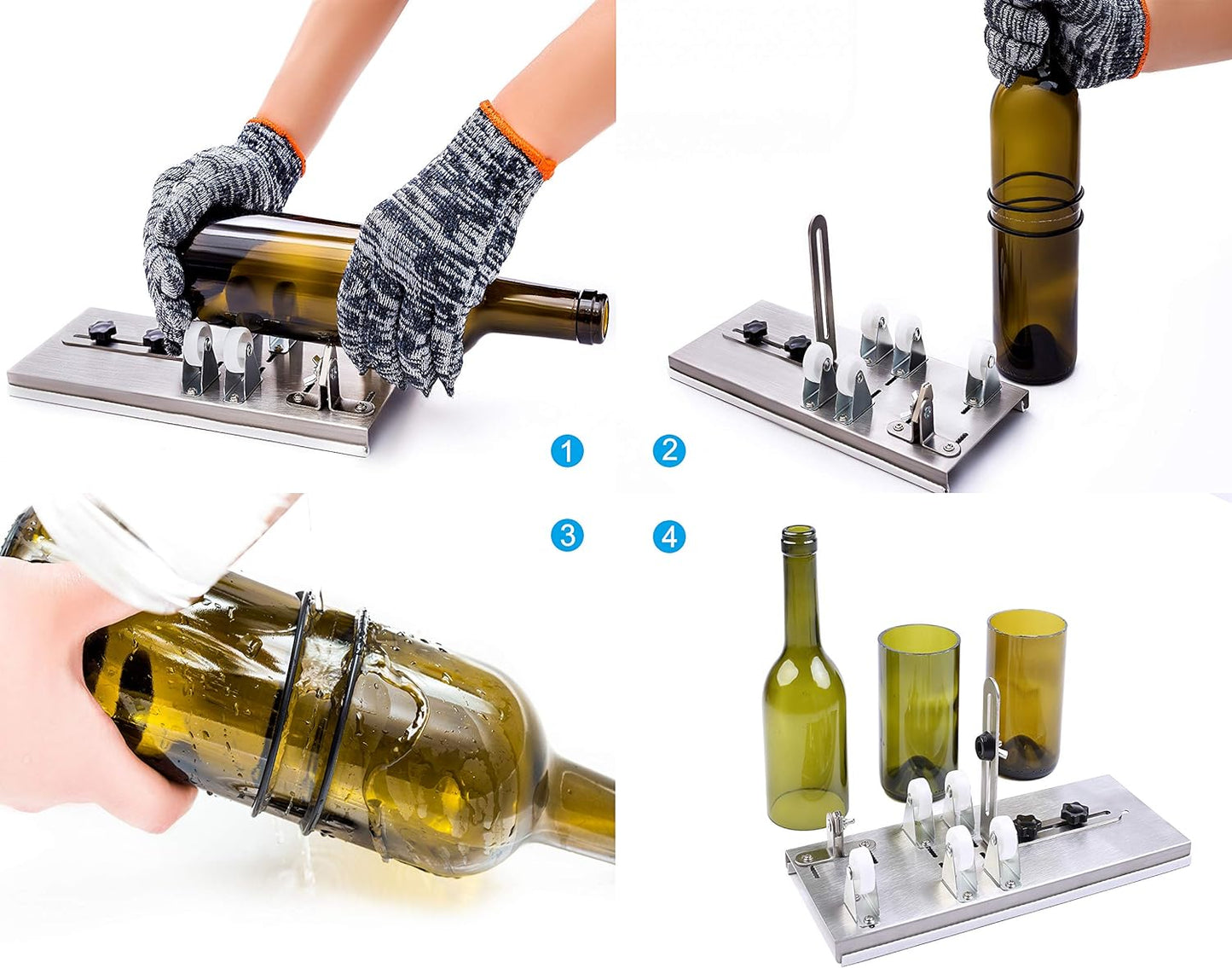 Glasschneider, Glasschneider für Flaschen