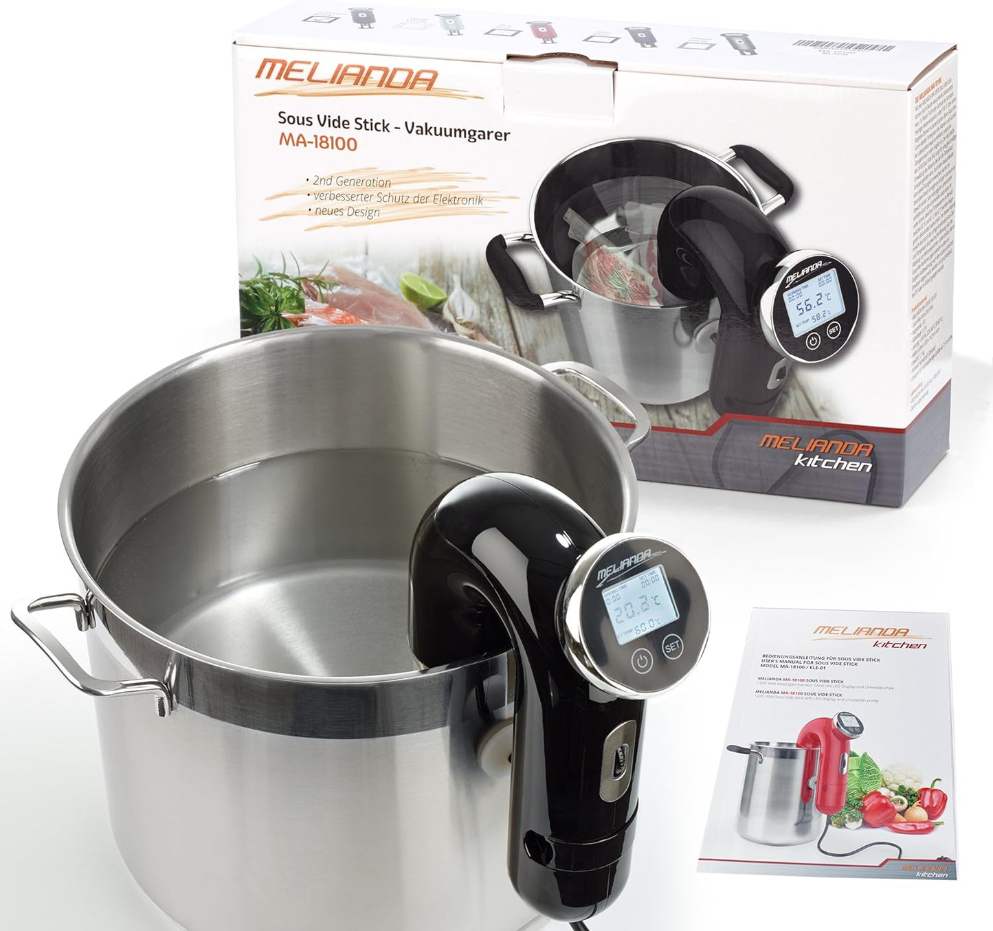 MA-18100 Sous Vide Stick, Schwarz