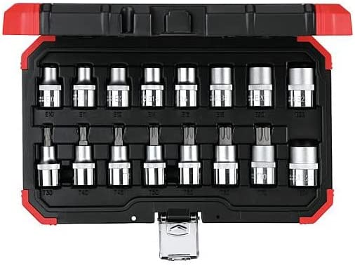 Red Steckschlüssel-Satz 1/2", TORX, 16-teilig