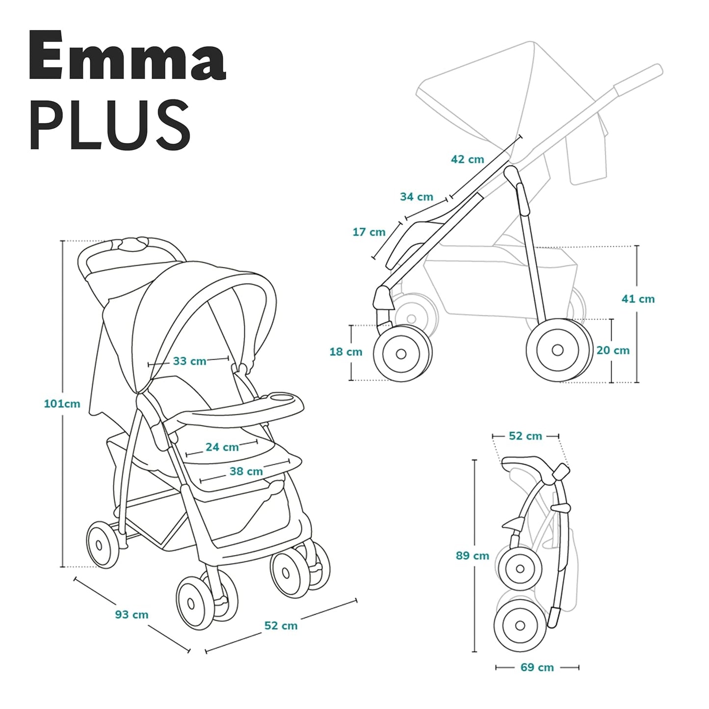 Emma Plus, Forest Green