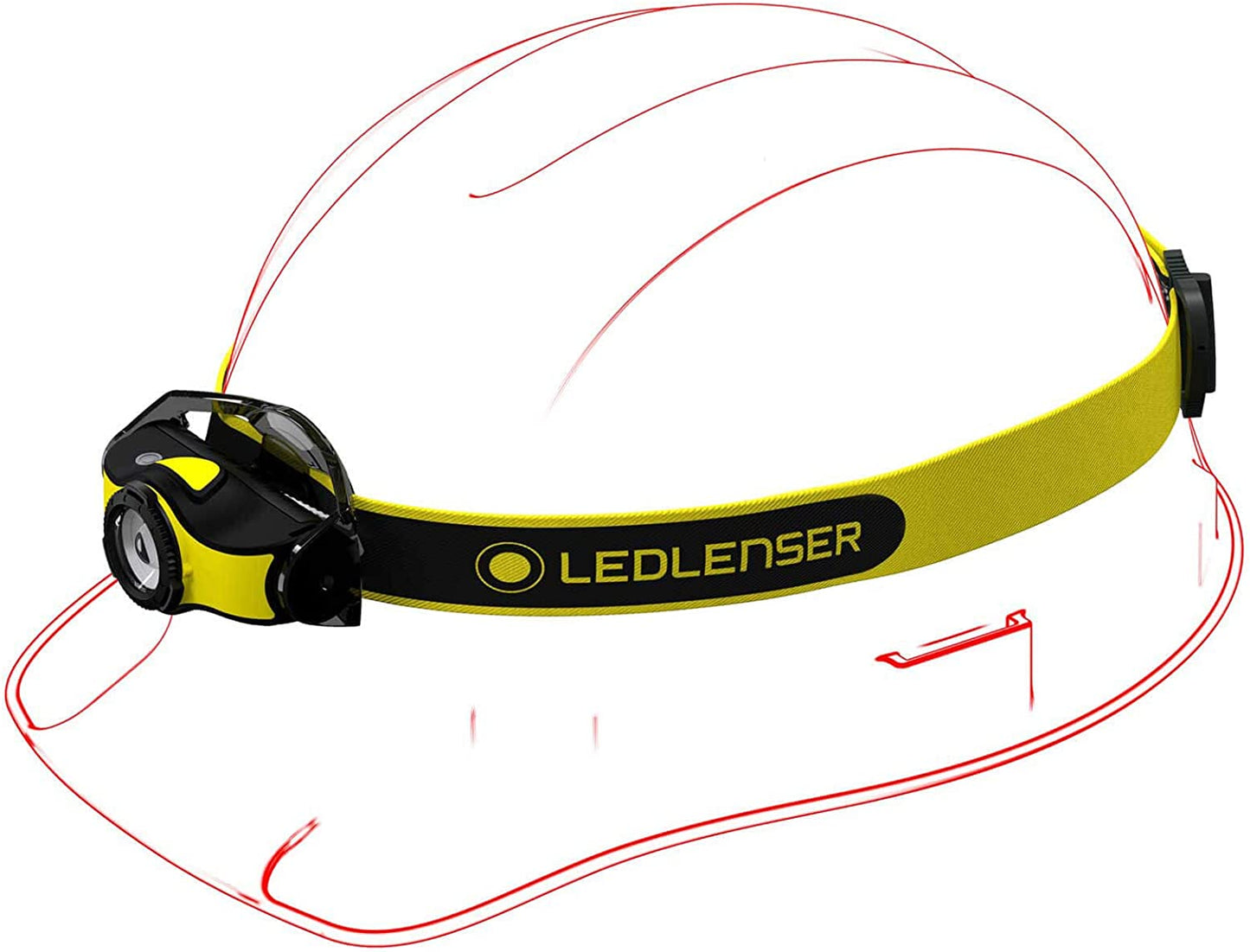 Stirnlampe iH5, LED-Leuchte