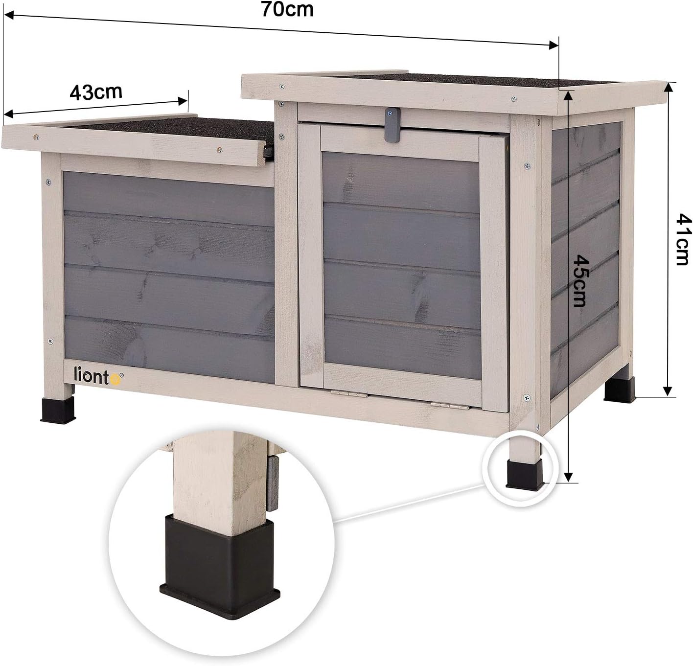 Kaninchenstall, Haus