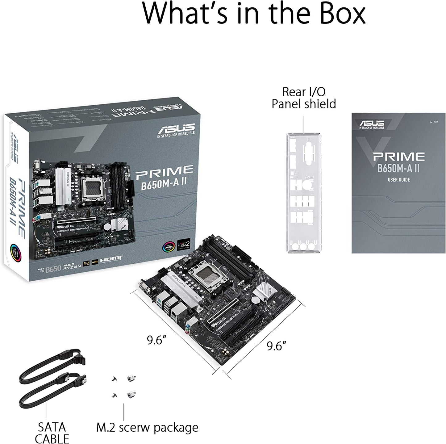 PRIME B650M-A II, Mainboard