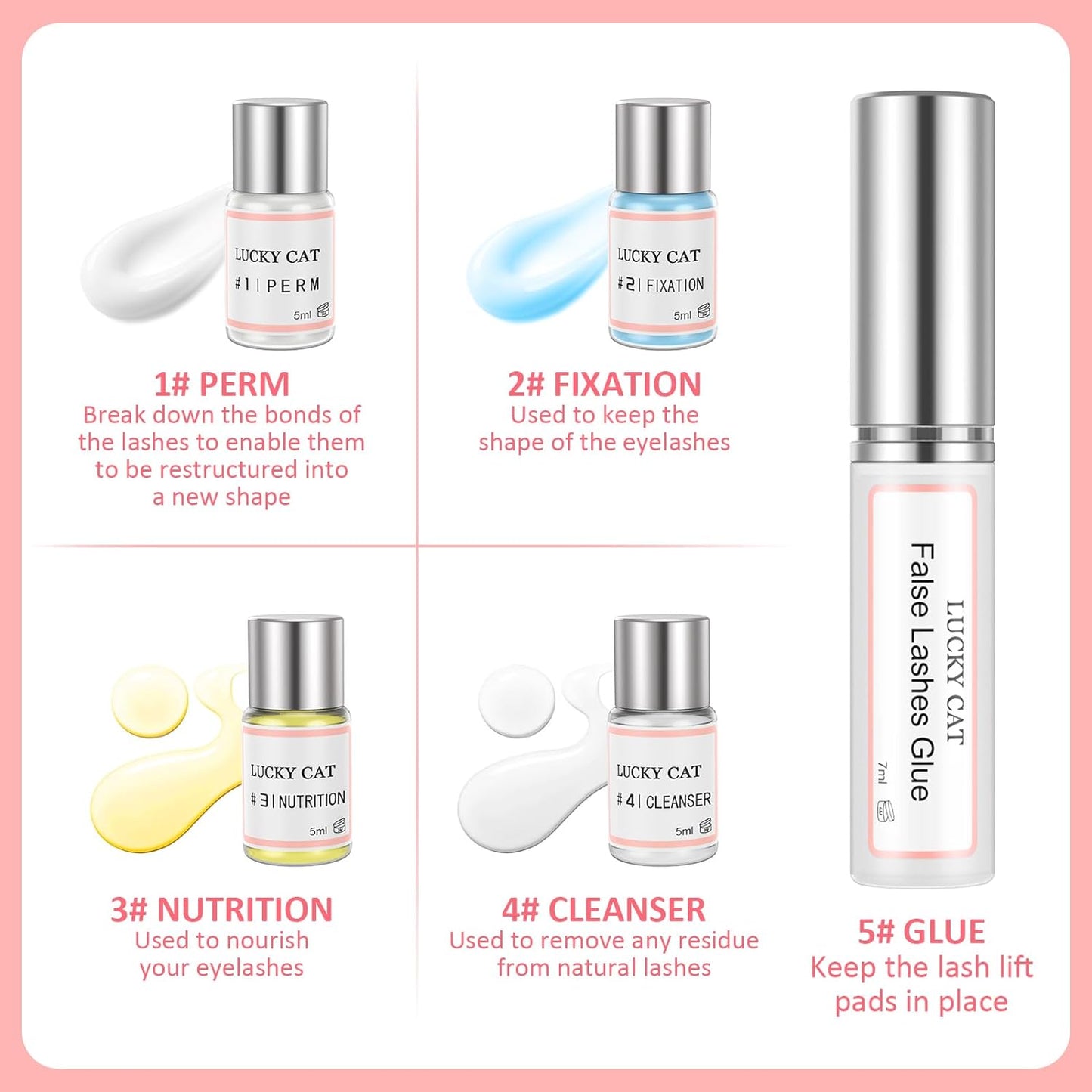 2024 Wimpernlifting Set, Weiss