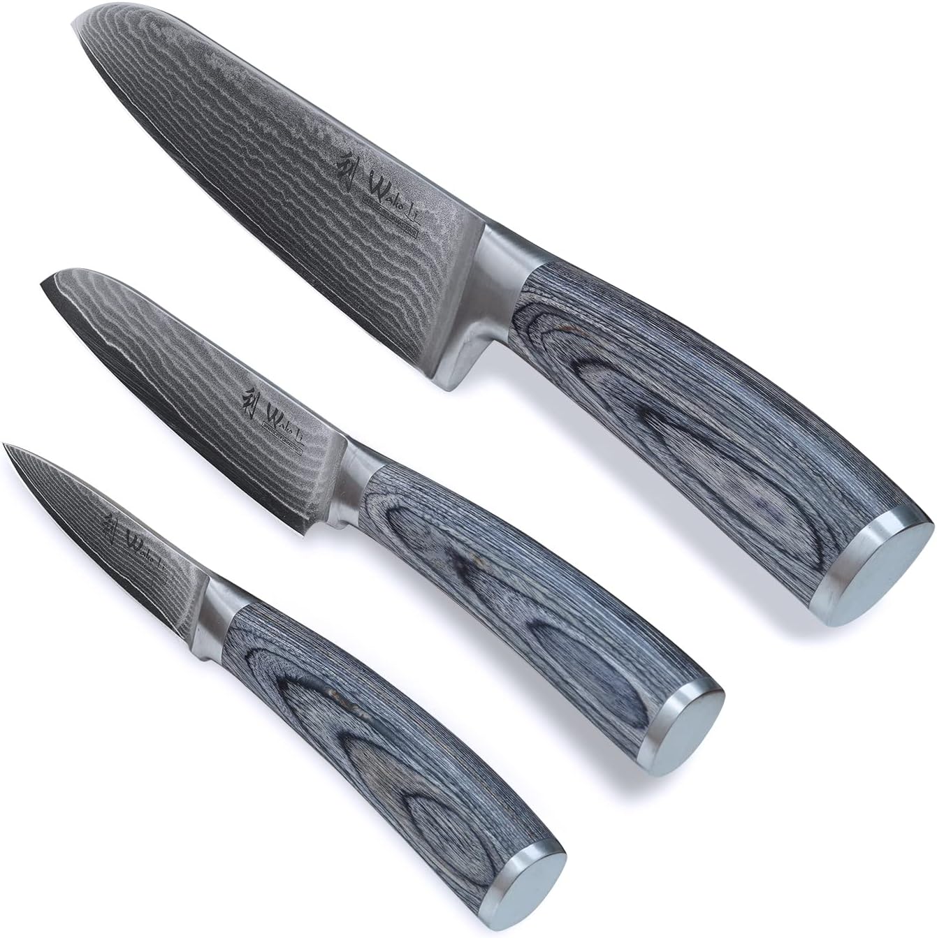 Damastmesser-Set, 3er Set EDIS Serie