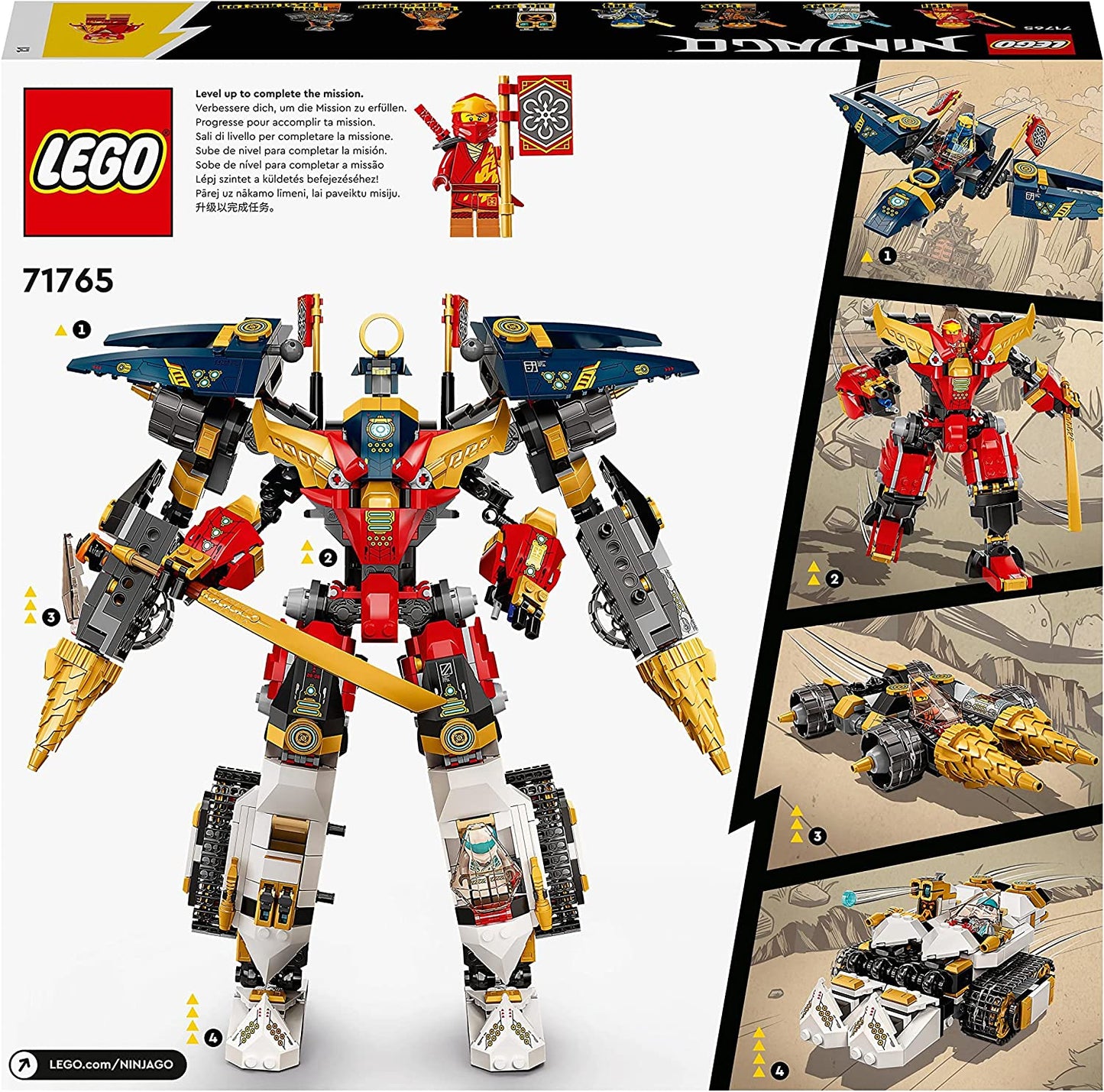 71765 NINJAGO Ultrakombi-Ninja-Mech, Konstruktionsspielzeug