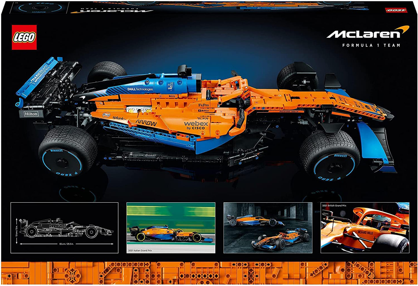 42141 Technic McLaren Formel 1 Rennwagen, Konstruktionsspielzeug