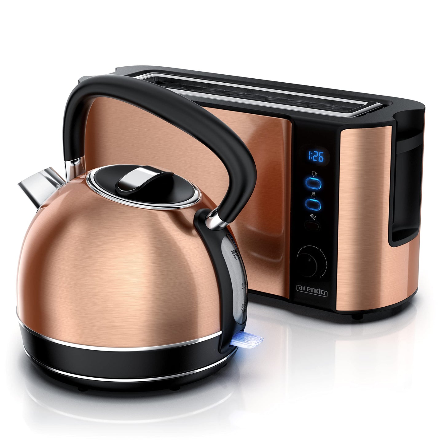 Wasserkocher und Toaster Set