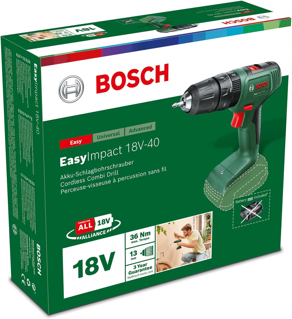 Akku-Schlagbohrschrauber EasyImpact 18V-40