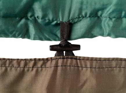 Underquilt XXL, Abdeckung