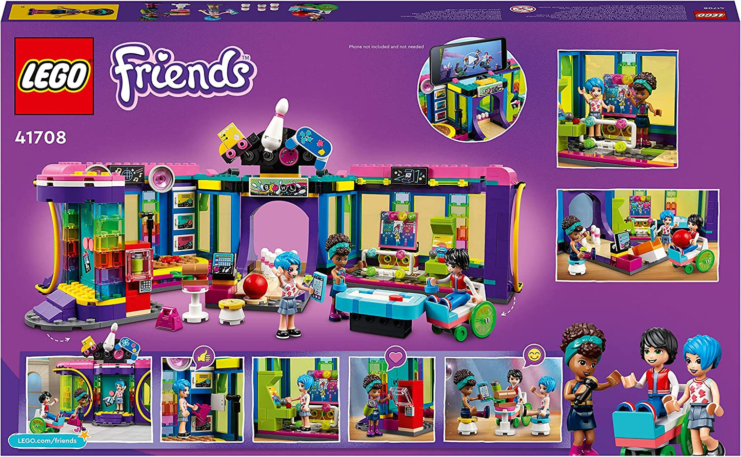 41708 Friends Rollschuhdisco, Konstruktionsspielzeug