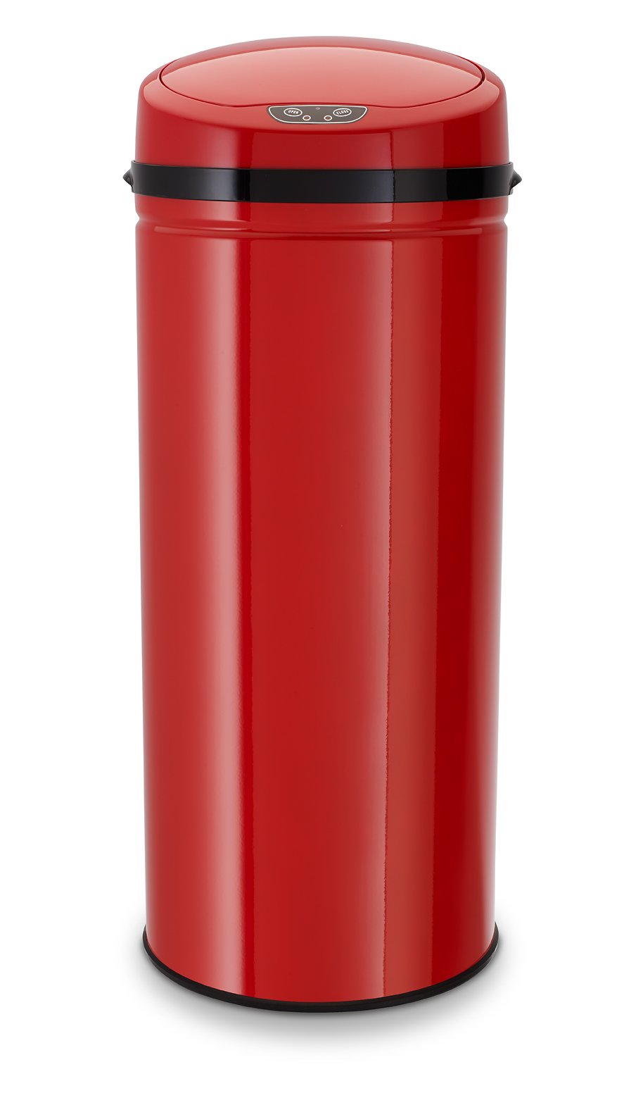 Mülleimer mit Sensorautomatik, Rot, Single