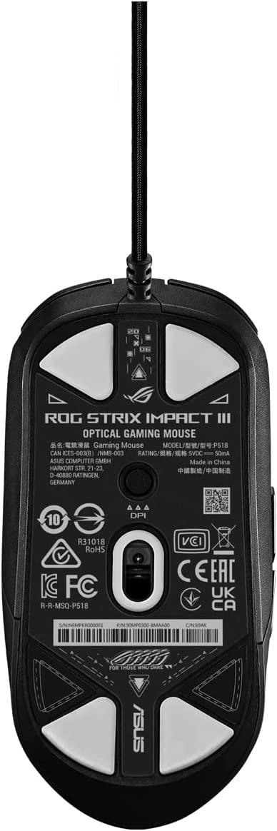 ROG Strix Impact III, Gaming-Maus