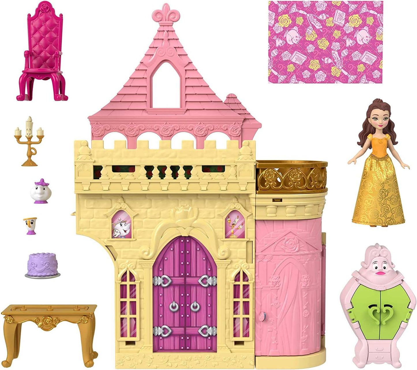Disney Prinzessin Belle´s Magical Surprise Castle Playset, Spielgebäude