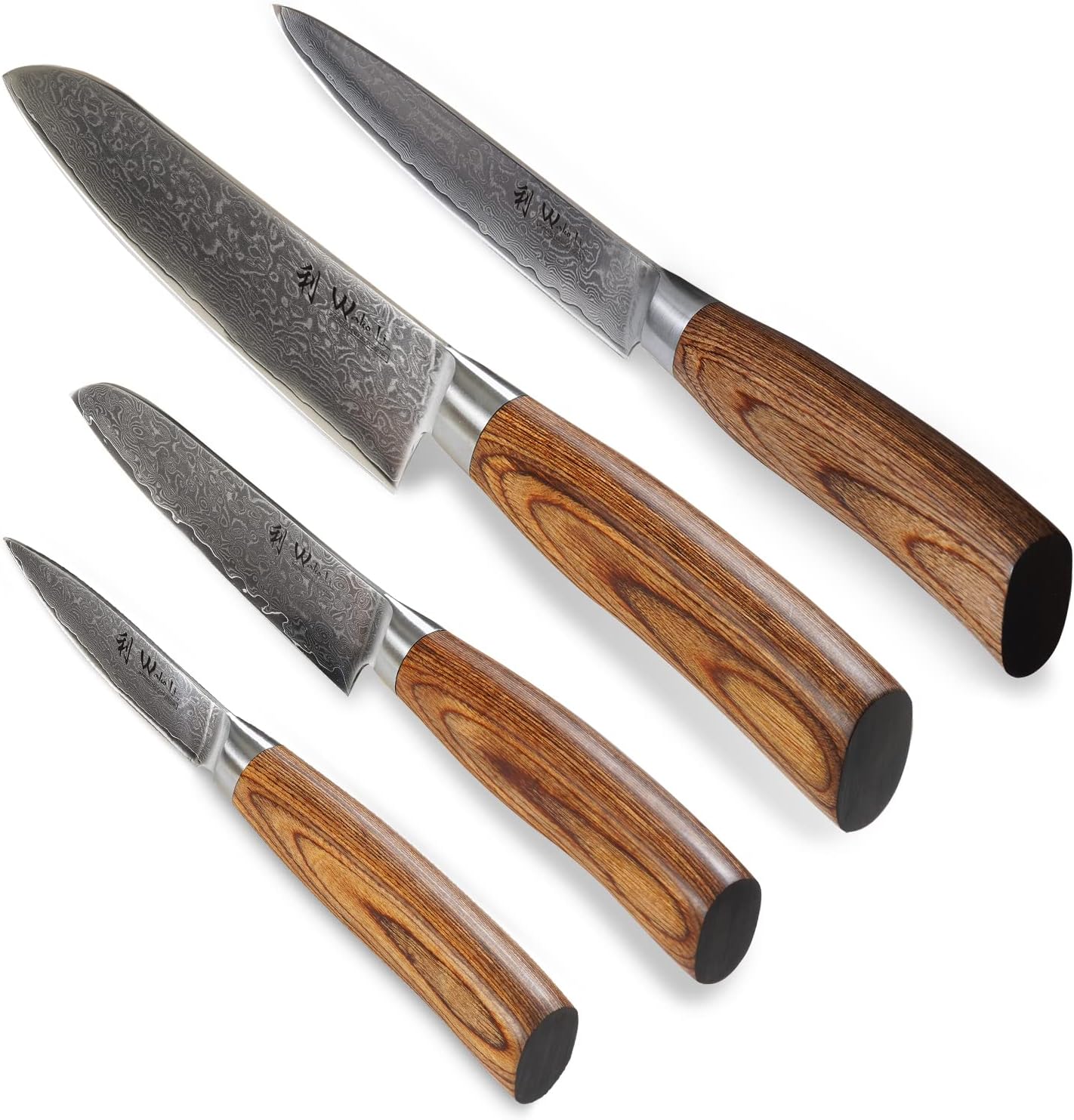 Damastmesser Set